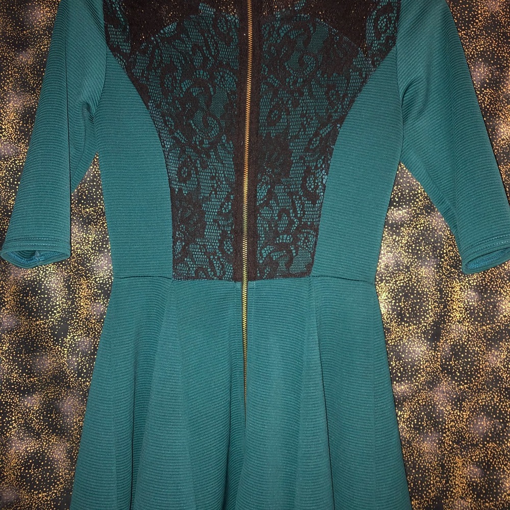 Teal Dress